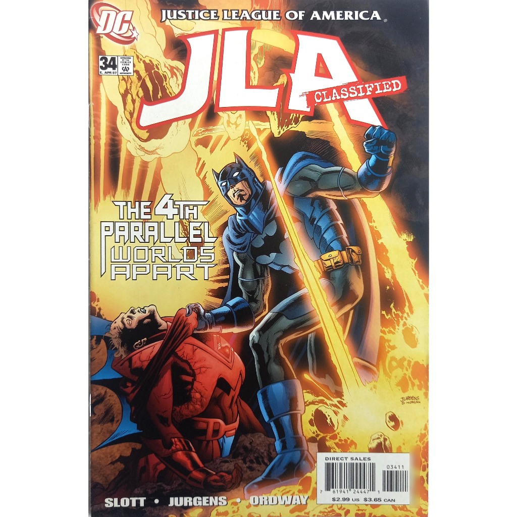 Hq DC JLA Classified 34 - Justice League of America - Importada - 2007