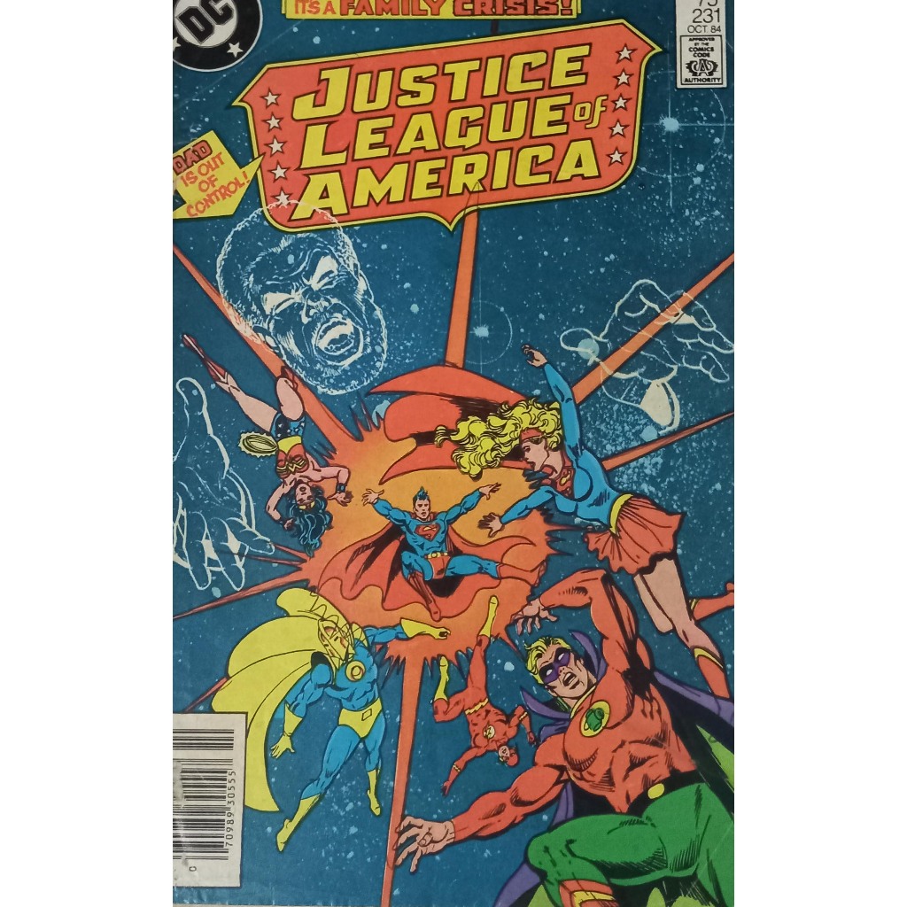 HQ DC Justice League of America 231 - Vintage - Importada - 1984