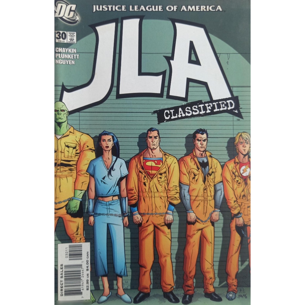 Hq DC JLA Classified 30 - Justice League of America - Importada - 2007