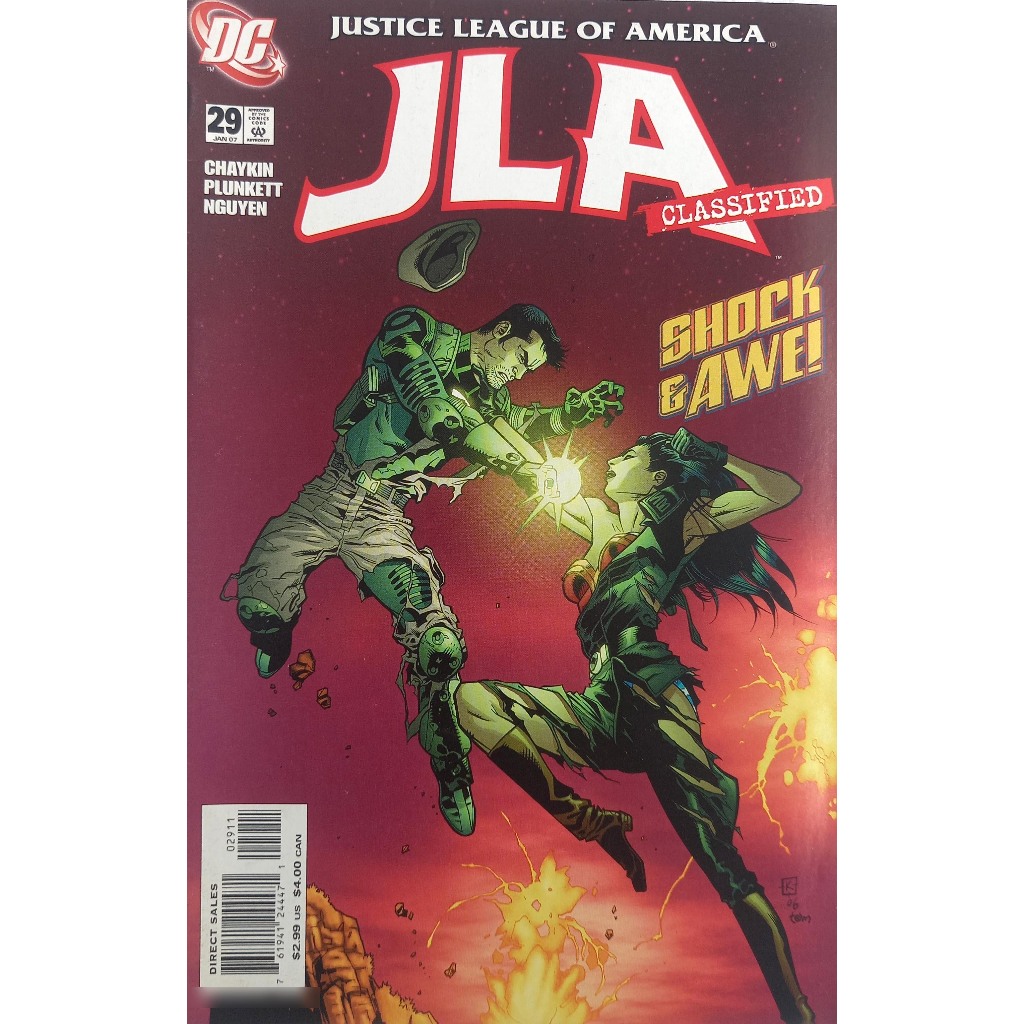 Hq DC JLA Classified 29 - Justice League of America - Importada - 2007