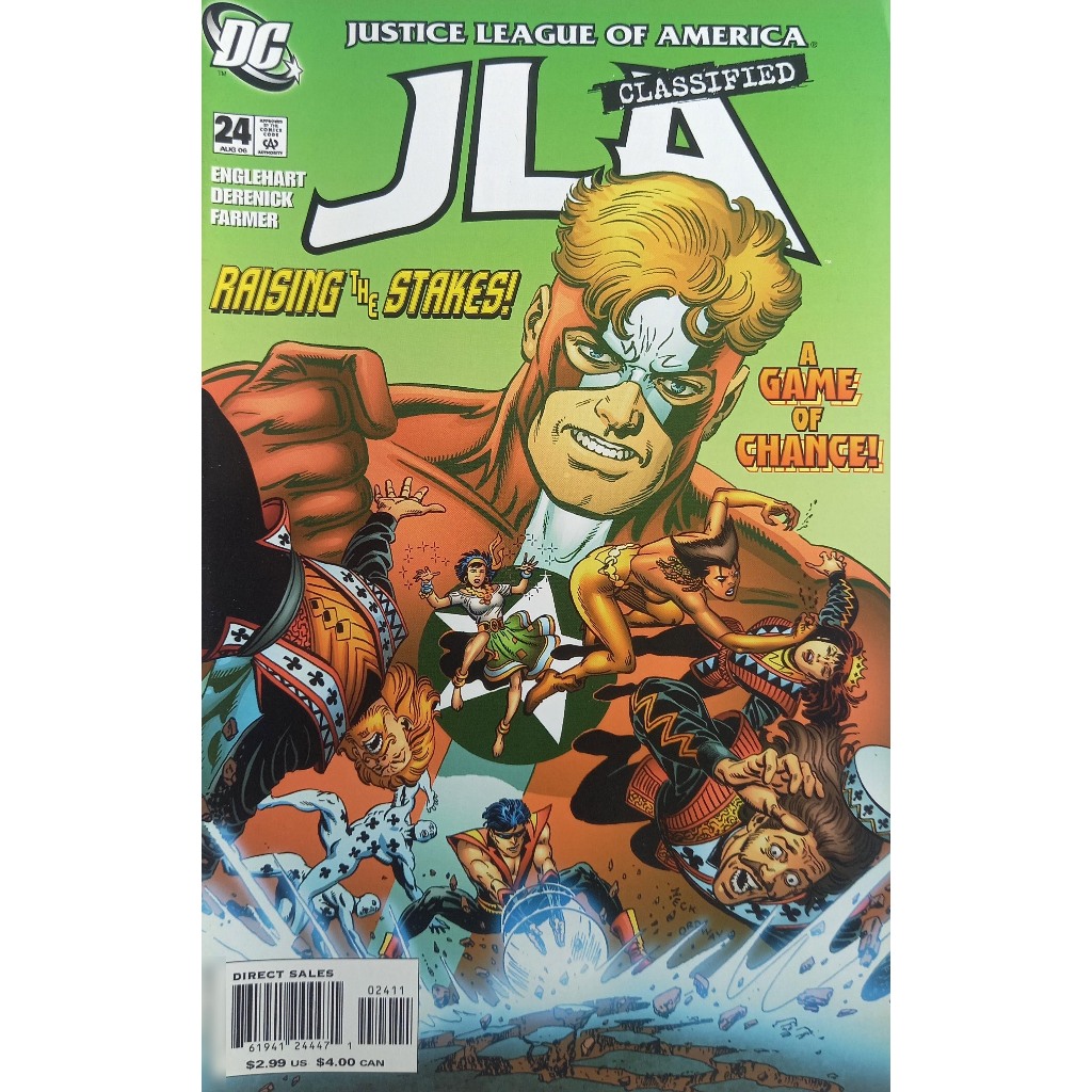 Hq DC JLA Classified 24 - Justice League of America - Importada - 2006