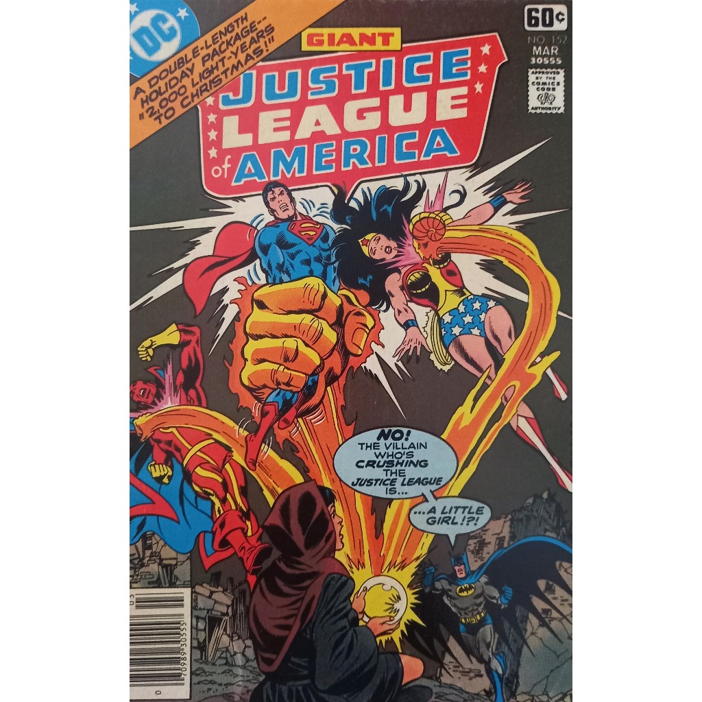 Hq DC Giant Justice League of America 152 - Vintage - Importada - 1978