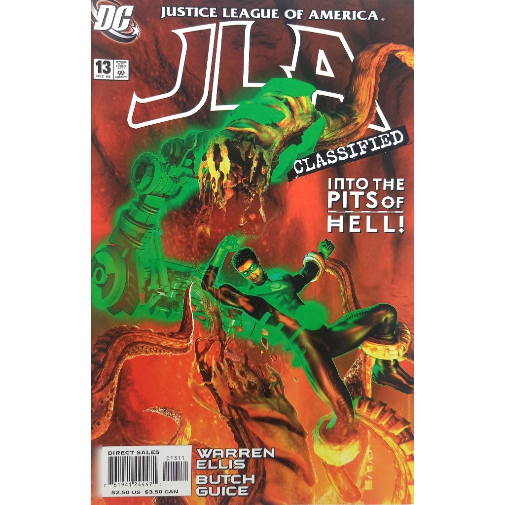Hq DC JLA Classified 13 - Justice League of America - Importada - 2005