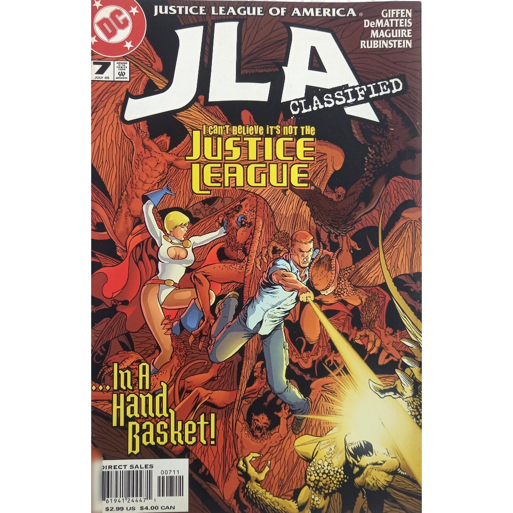 Hq DC JLA Classified 7 - Justice League of America - Importada - 2005