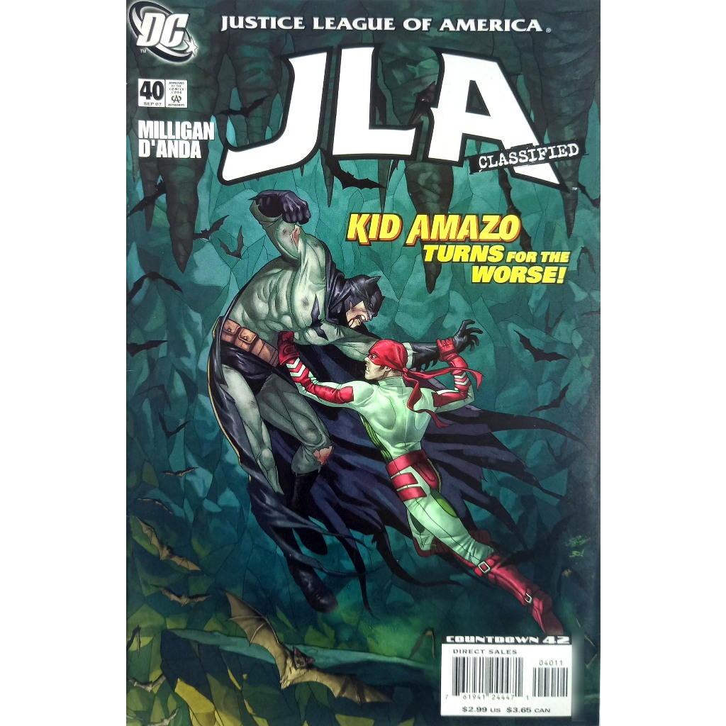 Hq DC JLA Classified 40 - Justice League of America - Importada - 2007