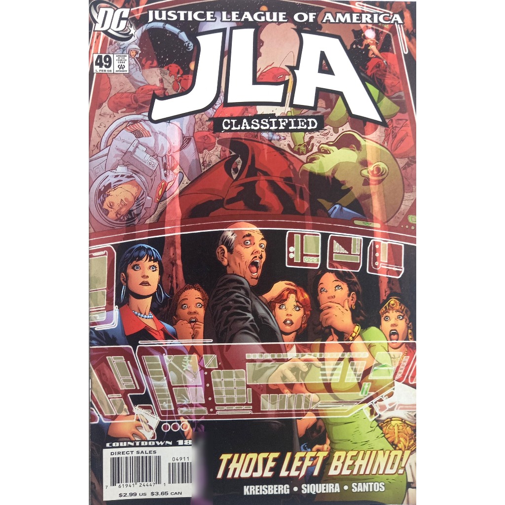 Hq DC JLA Classified 49 - Justice League of America - Importada - 2008