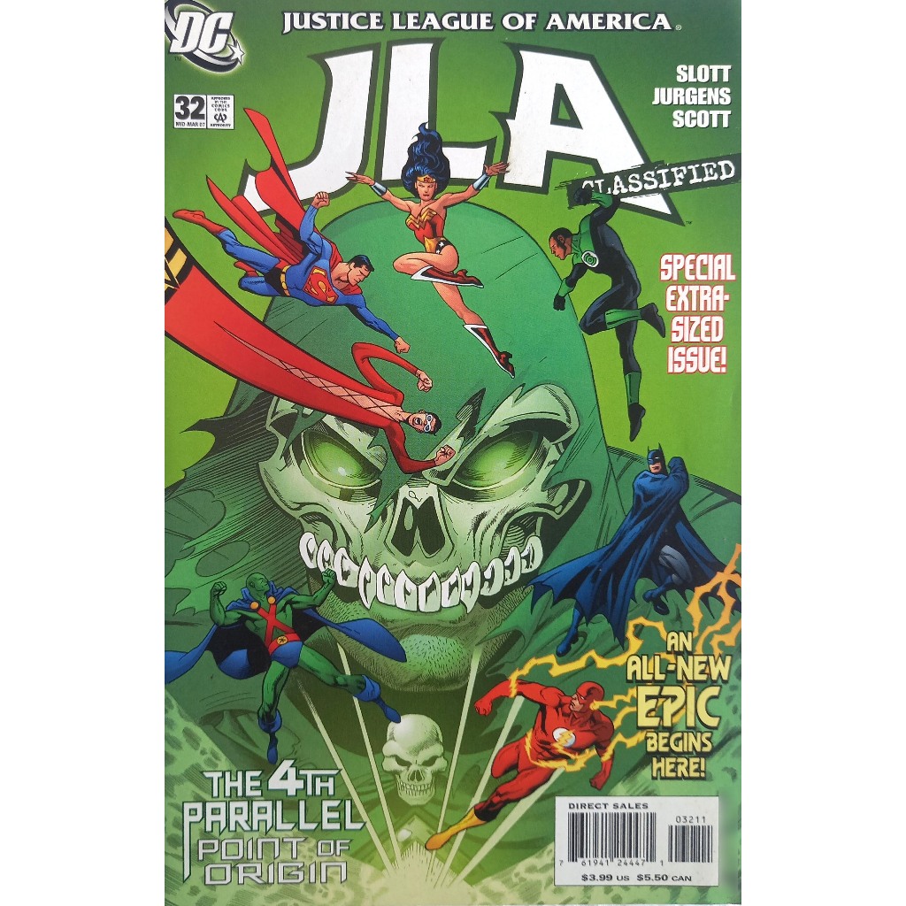Hq DC JLA Classified 32 - Justice League of America - Importada - 2007