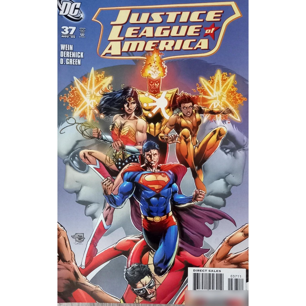 Hq DC Justice League of America 37 - importada - 2009