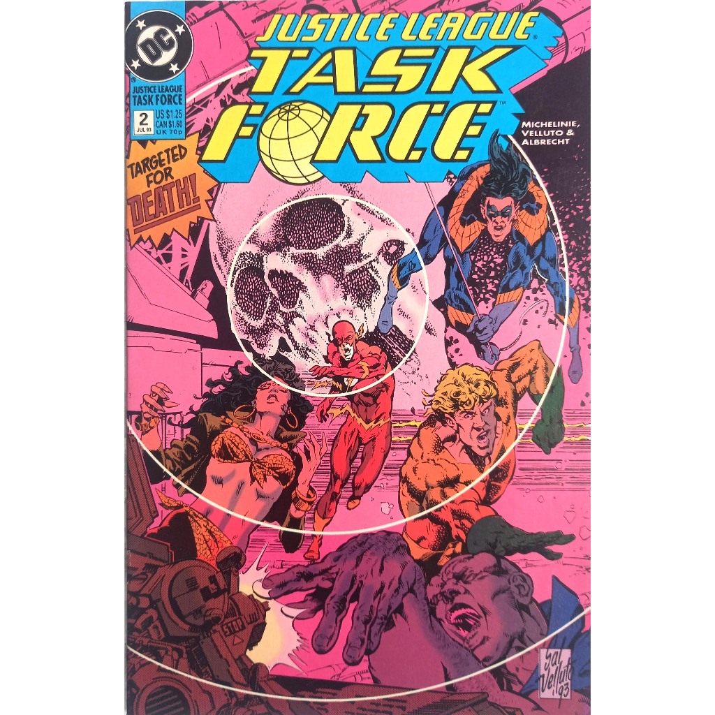 Hq DC Justice League Task Force 2 - Vintage - Importada - 1993