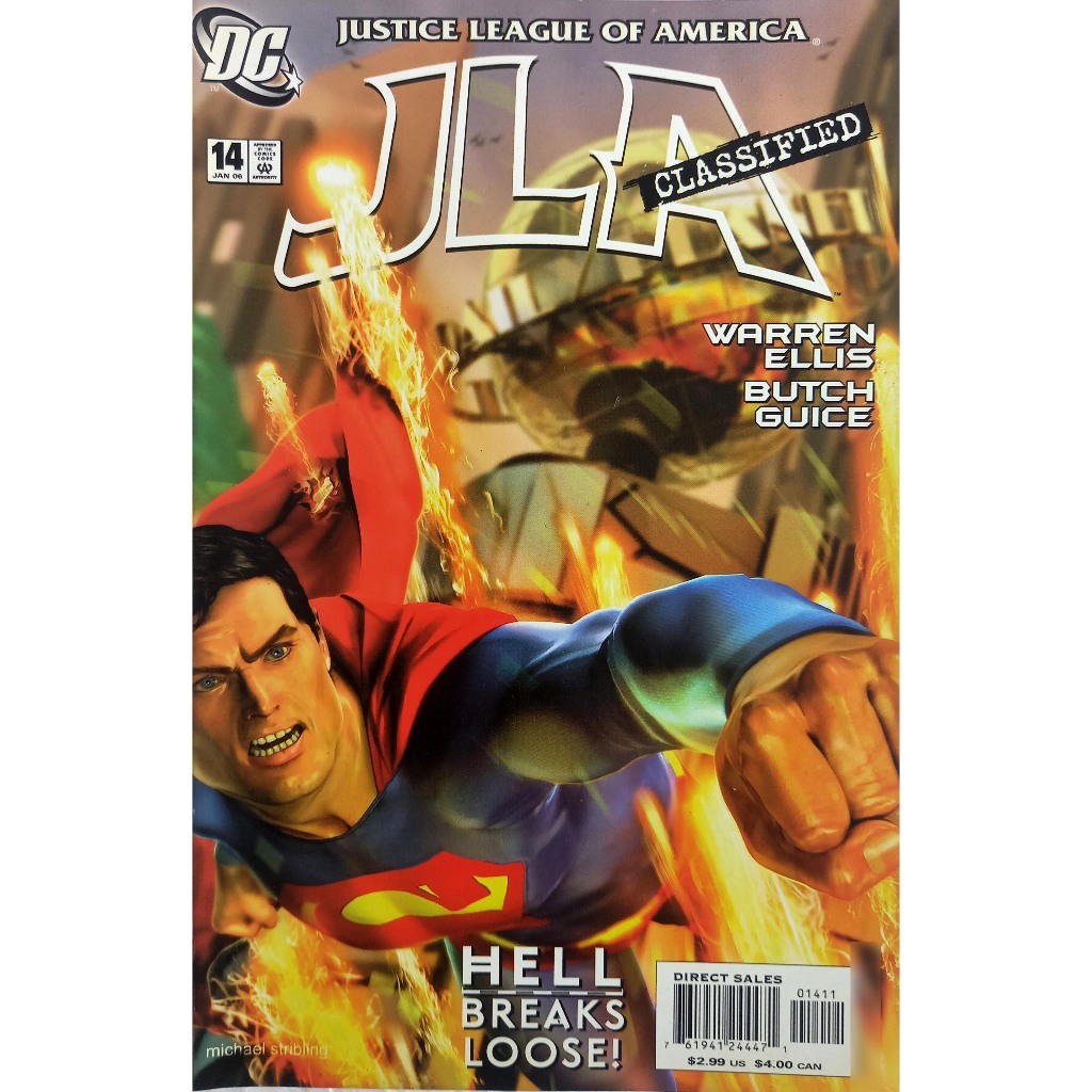 Hq DC JLA Classified 14 - Justice League of America - Importada - 2006