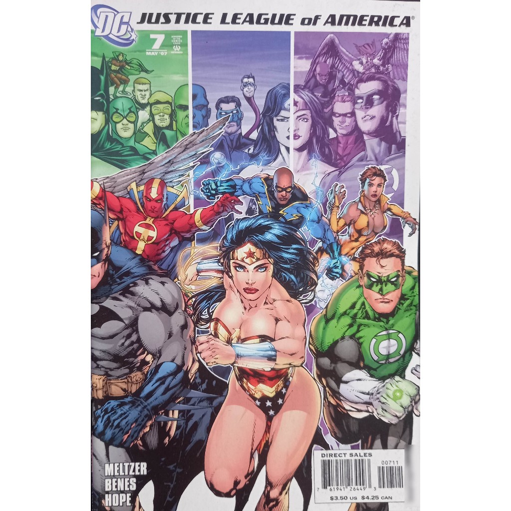 HQ DC Justice League of America 7  - Poster incluso - Importada - 2007 (2)