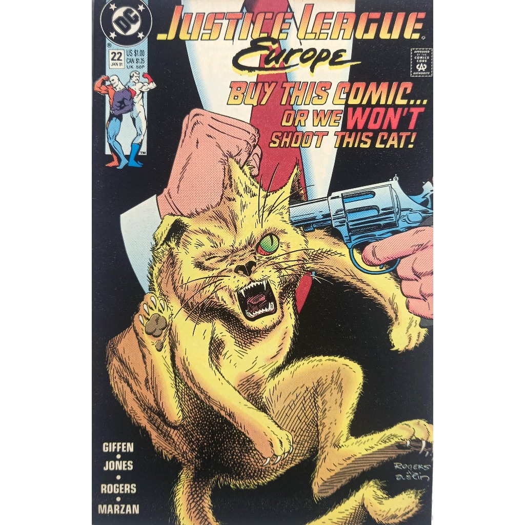 Hq DC Justice League Europe 22 - Vintage - Importada - 1991