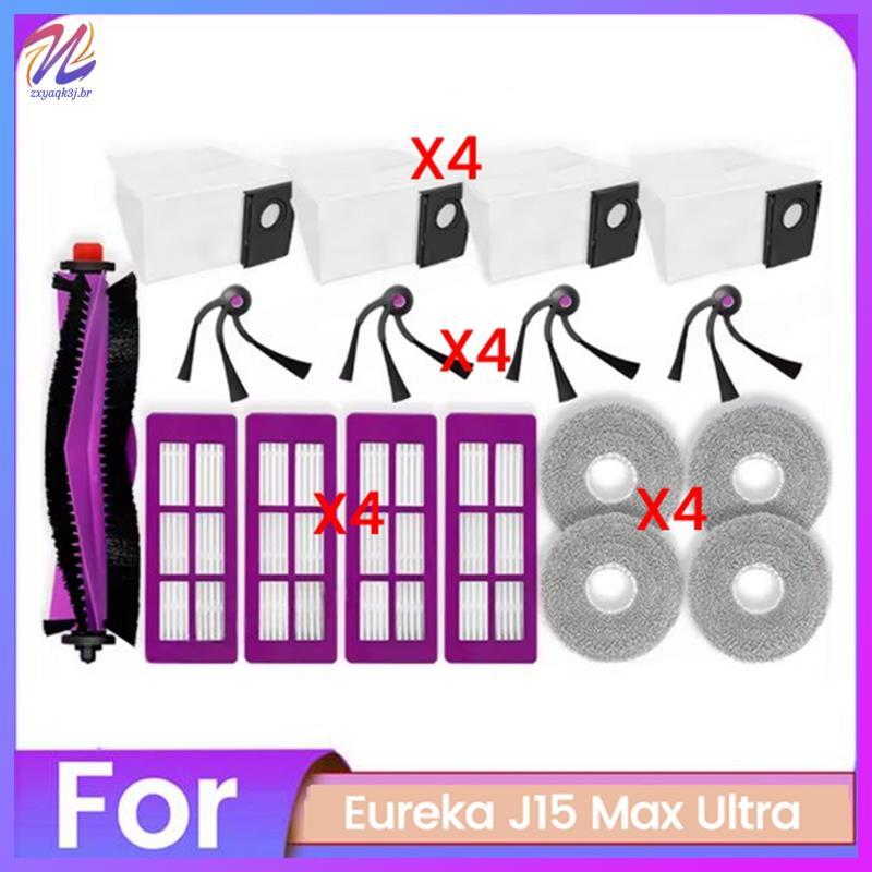 Kit De Acessórios De Substituição Para Escova De Rolo Ultra Principal J15 Max , Lateral , Filtro Hepa , Pano De Esfregão