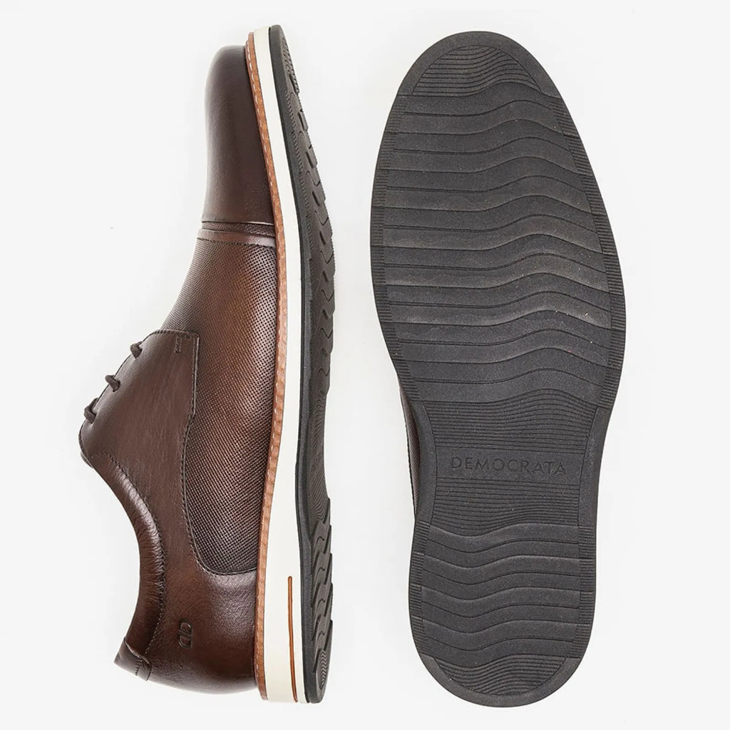 Sapato Mogno Democrata Metropolitan Oliver 273202-002 Original