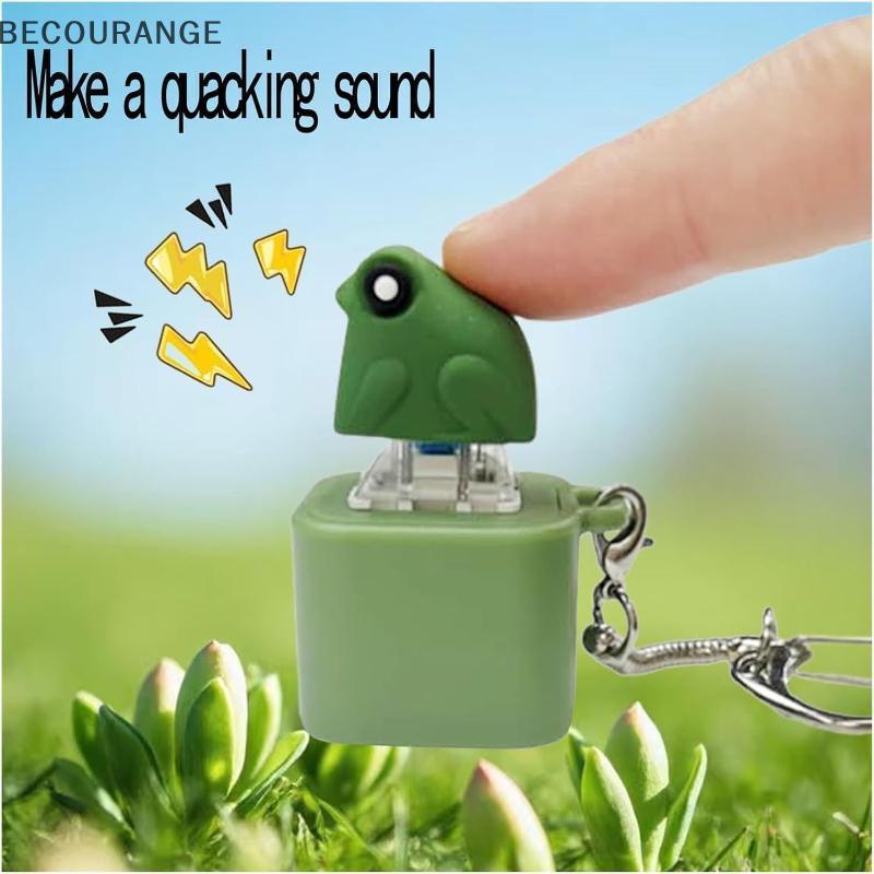 BEC Sapo Choroking Brinquedo Fidget Chaveiro Com Luzes Coloridas Alívio Do Estresse Ansiedade Sensorial Diversão Animal