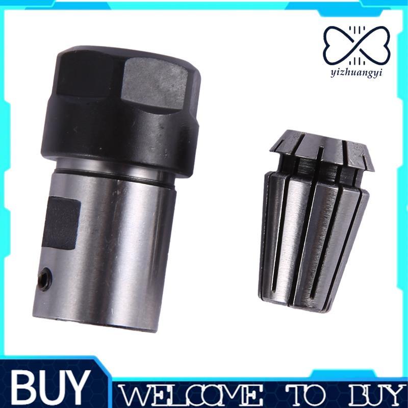 1 Peça C20 Er16 32L 8Mm Haste De Braçadeira Do Motor Eixo + Er16-1/8 (3.175) Mm Pinça