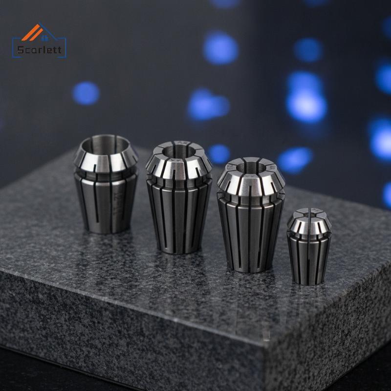 [Scarlett] ER11 ER16 ER Pinça De Mola Chu 0.005 Mm 0.008 Para Roteador CNC , Fresagem , Perfuração , Torno , Máquinas-Fe