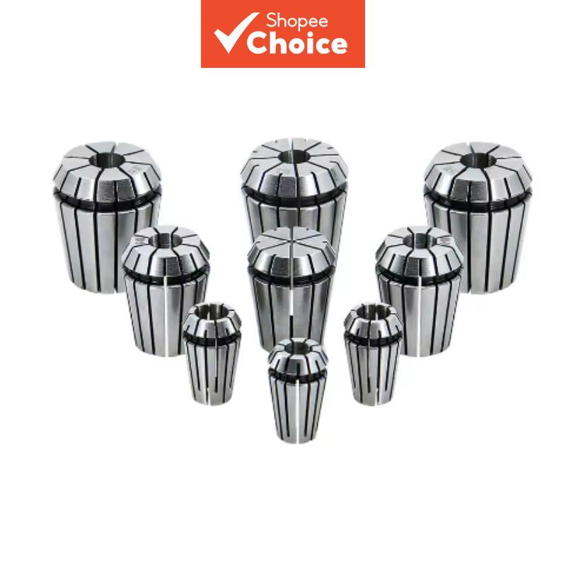 Um Conjunto De Pinça ER De Alta Precisão ER8 ER11 ER16 ER20 ER25 ER32 De Mola Para Máquina De Gravação CNC Fresadora