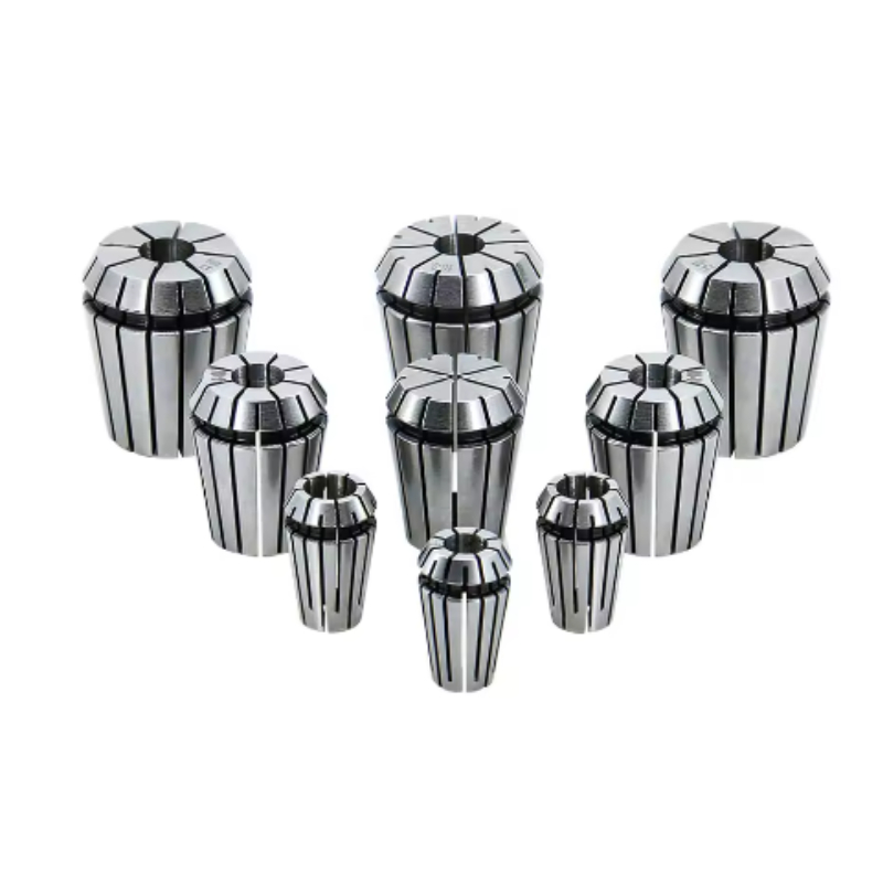 Um Conjunto De Pinça ER De Alta Precisão ER8 ER11 ER16 ER20 ER25 ER32 De Mola Para Máquina De Gravação CNC Fresadora
