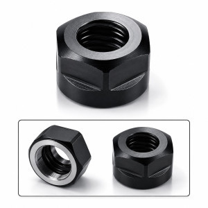 Porca ER16 Tipo A M22 x 1,5mm Sextavada Fresadora Spindle CNC