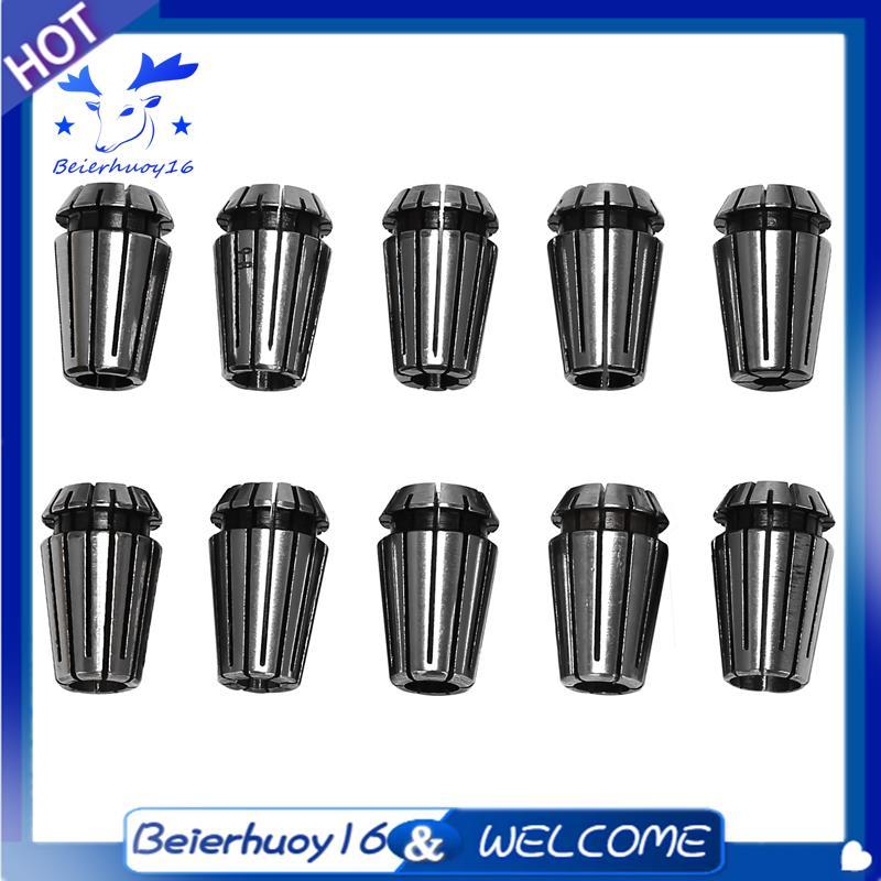 10 Pçs/Set Ultra Precisão ER16 1-10MM Conjunto De Pinça De Mola Para Fresagem CNC Ferramenta Máquina De Gravura