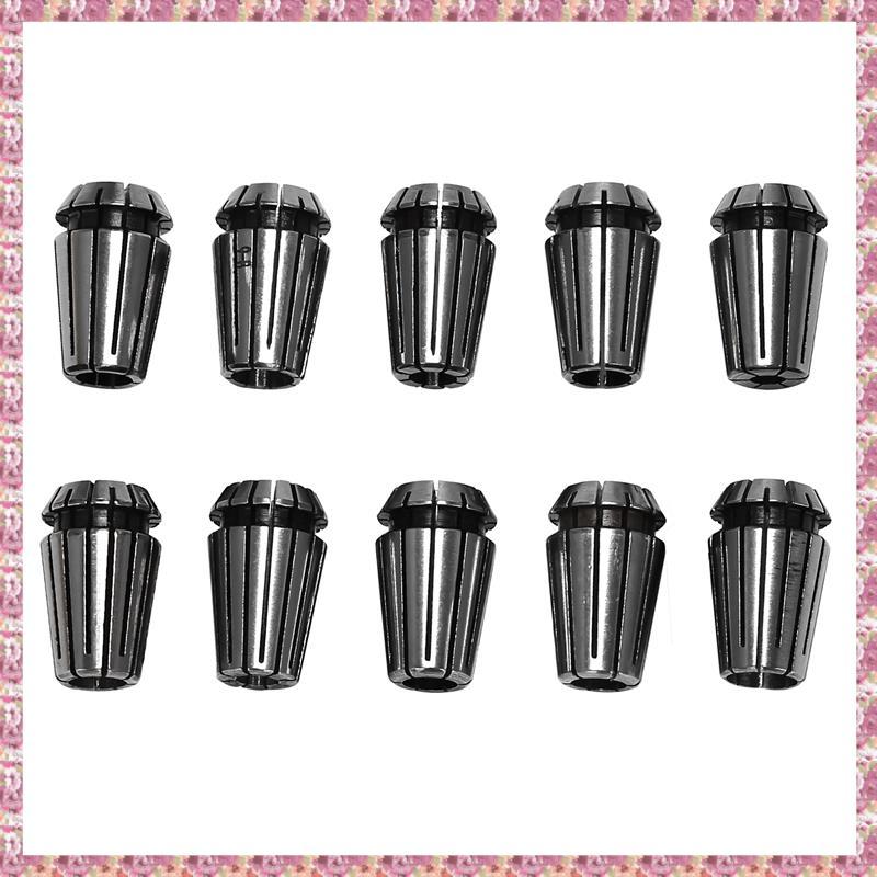 (Zsqa) 10 Pçs/Set Ultra ER16 1-10MM Conjunto De Pinça De Mola Para Fresagem CNC Ferramenta Máquina De Gravura