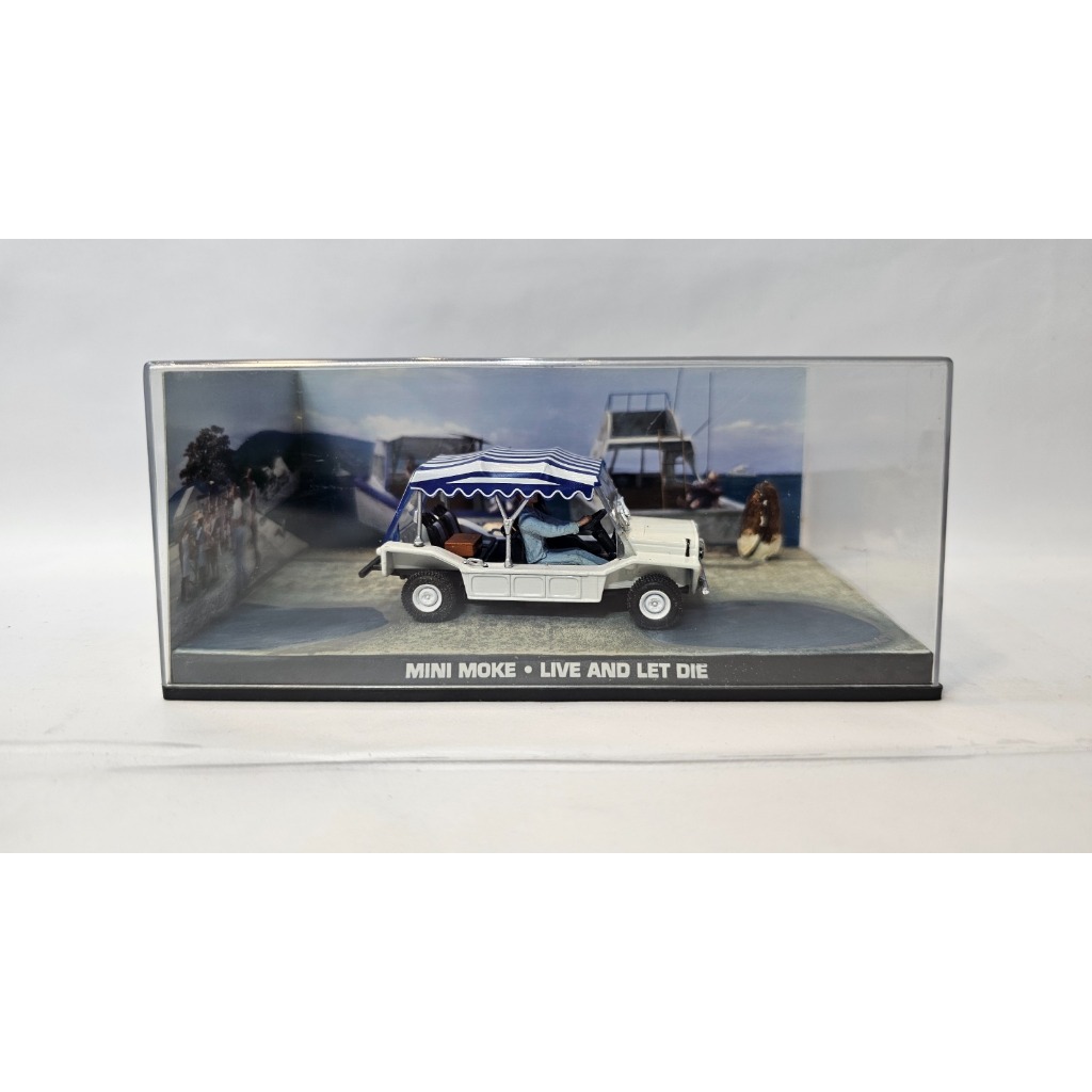 Miniatura Carro Mini Moke 007 Live and Let Die Eaglemoss