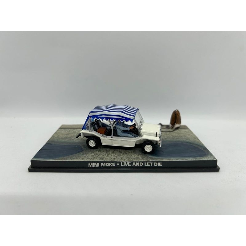 Miniatura Carro de Coleção 007 James Bond - Mini Moke + Fasciculo/revista n.24 Decoração Original