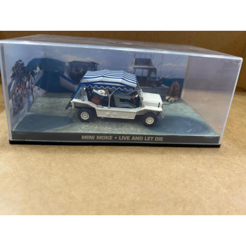 Miniatura Carro Mini Moke 007 Live and Let Die Eaglemoss
