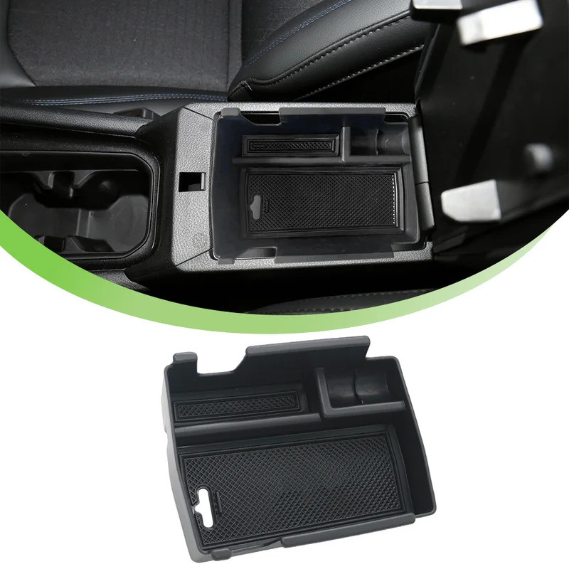 Car Center Console Armrest Box Phone Holder Storage Tray Organizer Non-slip Mat for Jeep Compass 2022 2023 Interior Acce