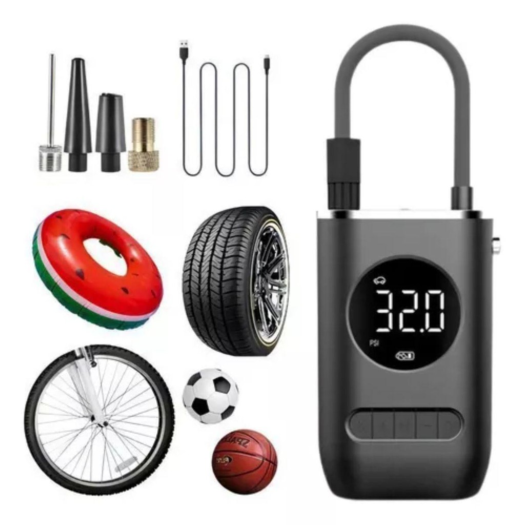 Calibrador Digital Recarregável para Pneus de Bike