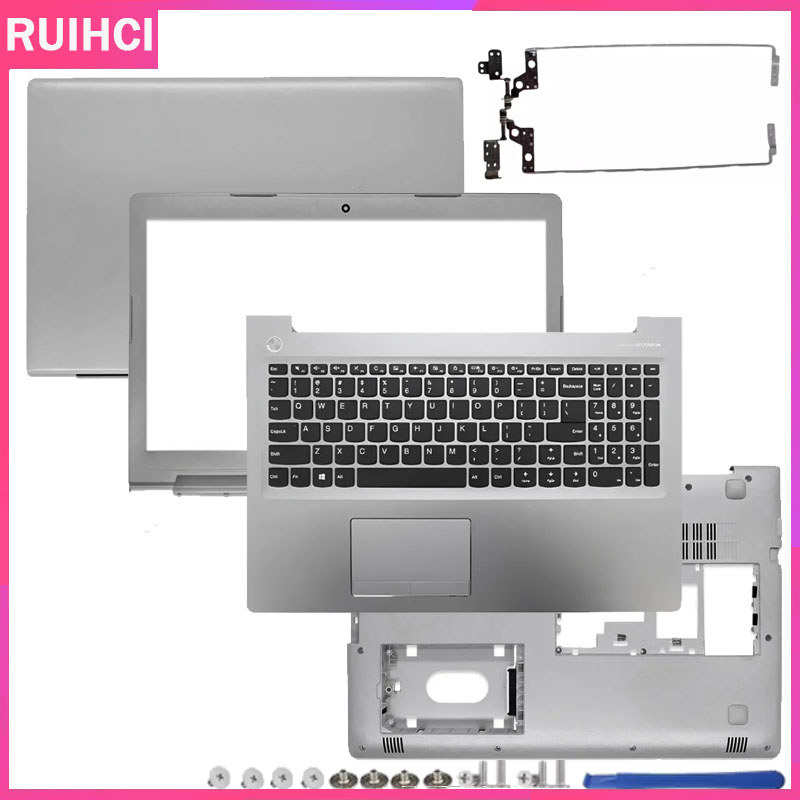 Novo Para Lenovo Ideapad 310-15 15IKB 510-15ISK Portátil LCD Capa Traseira Moldura Frontal Superior Apoio As Mãos Caso I