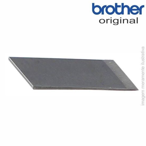 FACA LÂMINA DE CORTE DE LINHA, DOMÉSTICA BROTHER X80321021  - X80321001