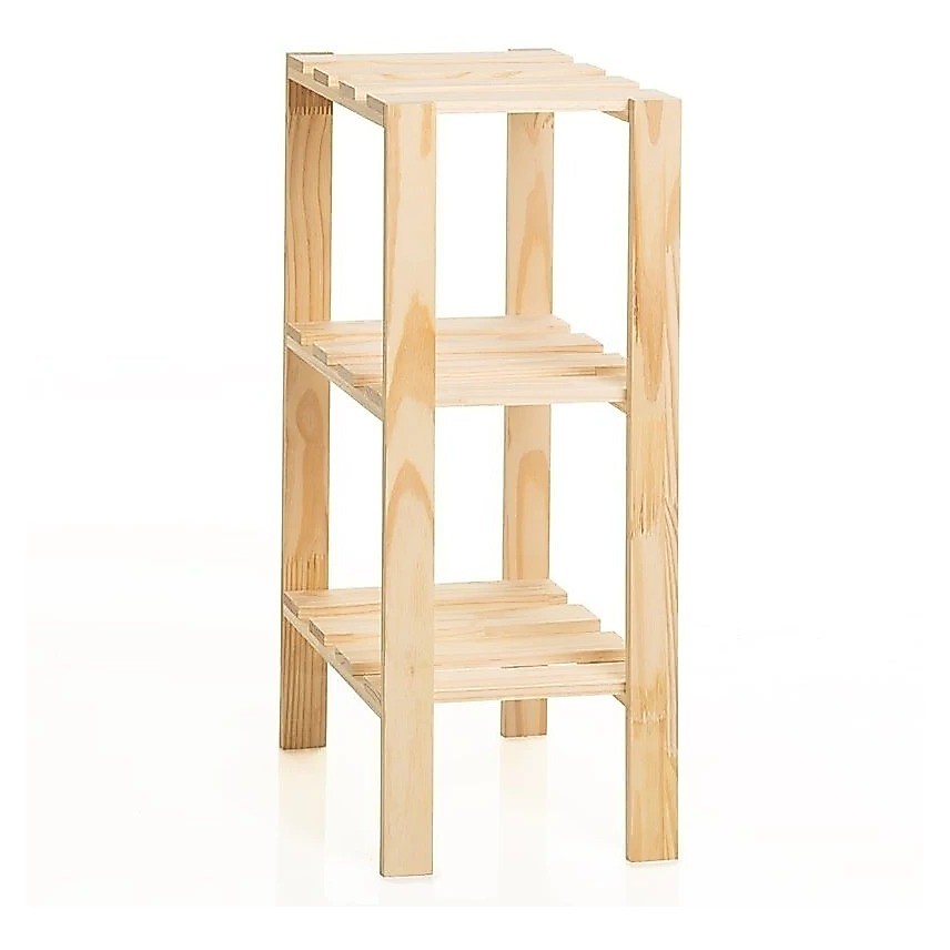 Estante Organizadora Decorativa 3 prateleiras sapateira 65x30x30