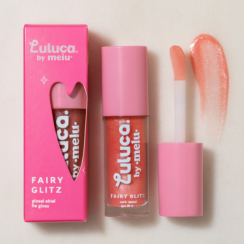 Gloss Labial Fairy Glitz Luluca By MELU RUBY ROSE
