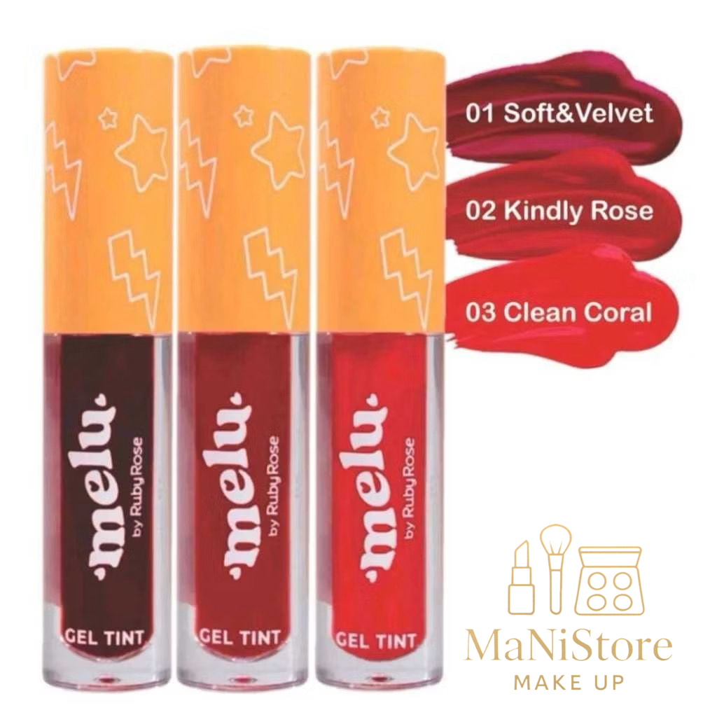 Gel Tint Textura Cremosa e Longa Duração - Melu by Ruby Rose