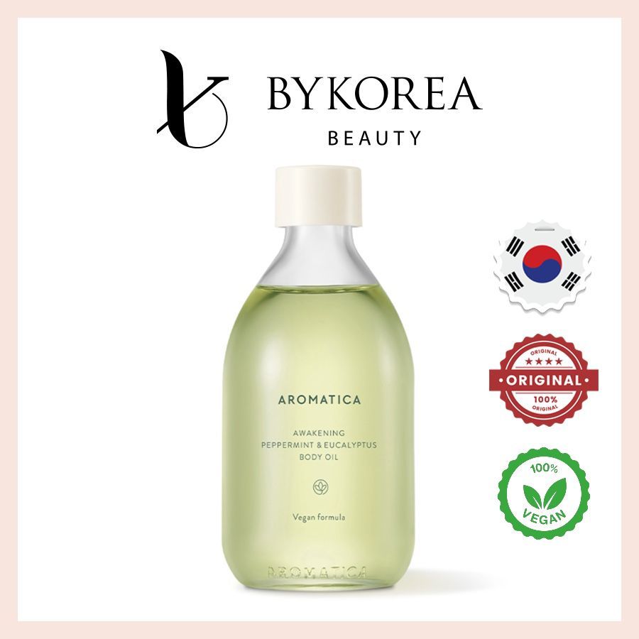 AROMATICA Awakening Body Oil Peppermint and Eucalyptus 100ml