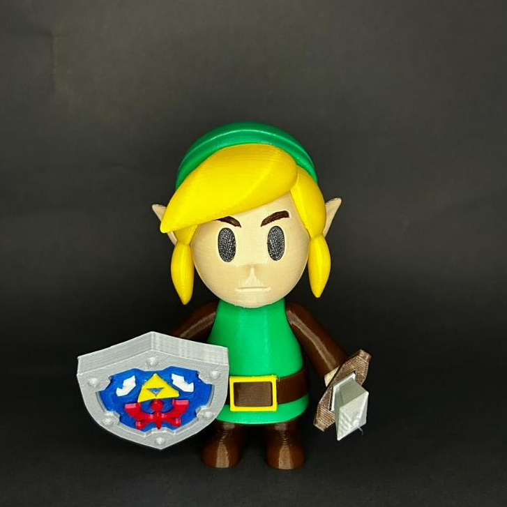 Figura de Ação Chibi do Link - The Legend of Zelda: Link's Awakening