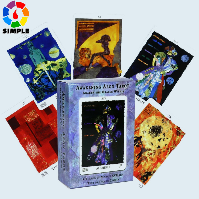 10.3*6CM Awakening Aeon Tarot Card