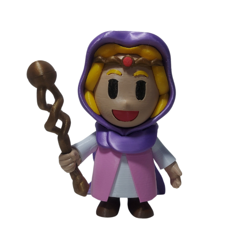 Zelda Chibi Link Awakening Figura de ação