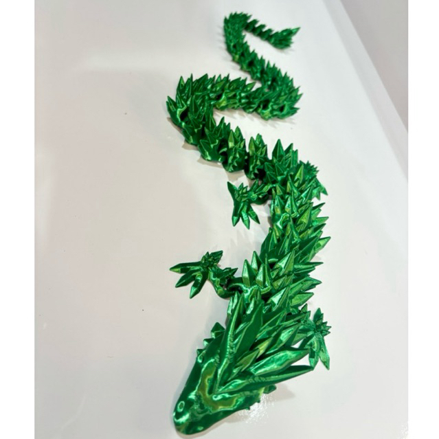 🐉 Dragão Articulado de cristais3D – Flexível e Decorativo