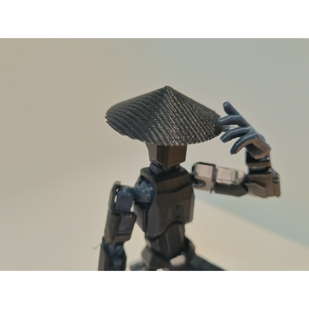 Chapéu Samurai para Dummy 13 Articulado Decorativo - Impressão 3D