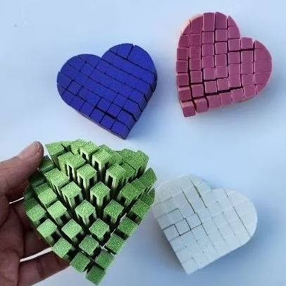Coração Articulado Flexível 3D – Movimento Satisfatório Antiestresse Decorativo Presente Criativo