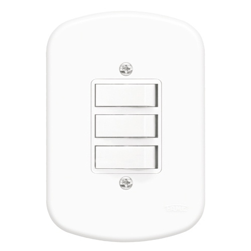 CONJ 4X2 2 SIMPLES + 1 PARALELO FAME BLANC 14 660 2SSP