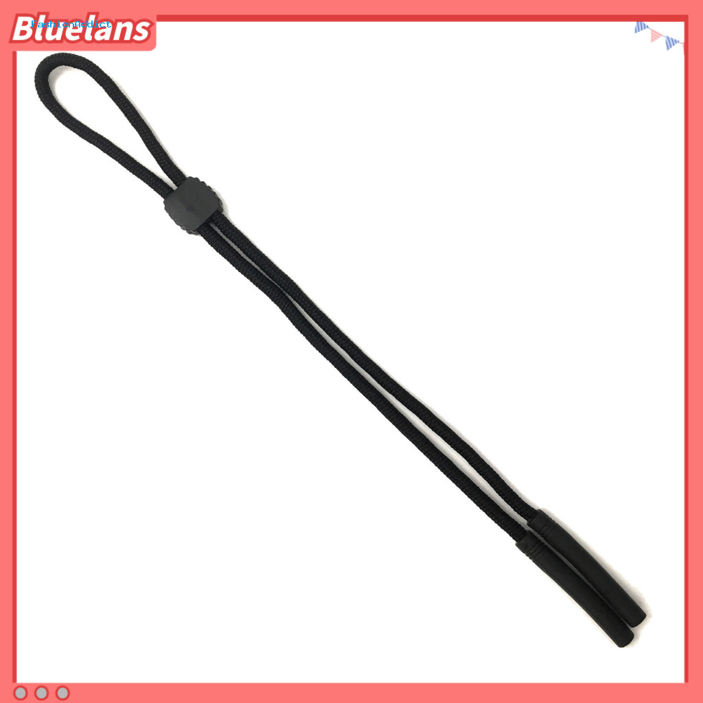 Elastic Silicone Glasses Strap Chain Adjustable Anti-slip Lightweight Sports Lanyard Portable Eyewear Holder No Pressure