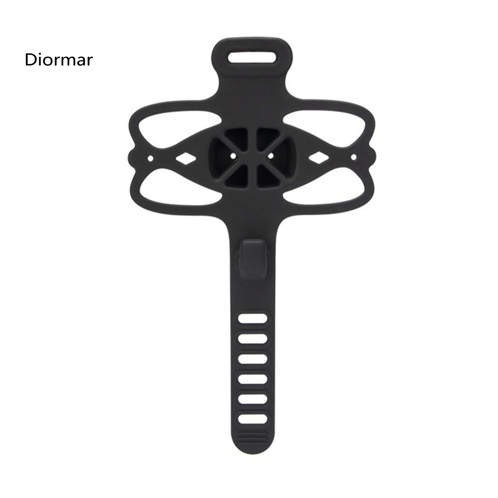Non-slip Bike Phone Mount Adjustable Silicone Bicycle Holder – Anti-slip Shockproof Universal Handlebar Mobile Band fo