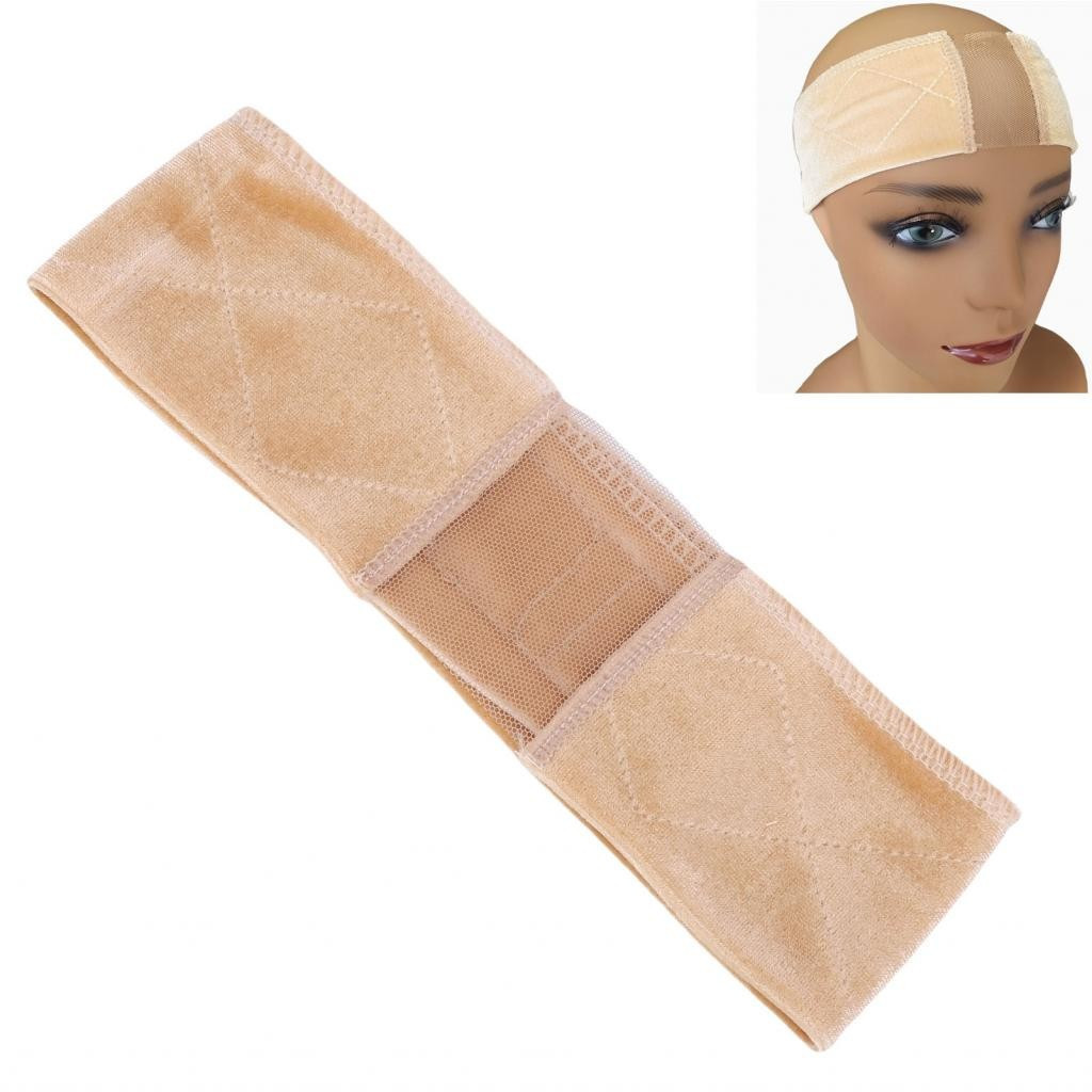 Hyhyhy Lace Top Grip Band  Anti Slip Adjustable Firm Hold Wig Headband for Women Fashion Industry
