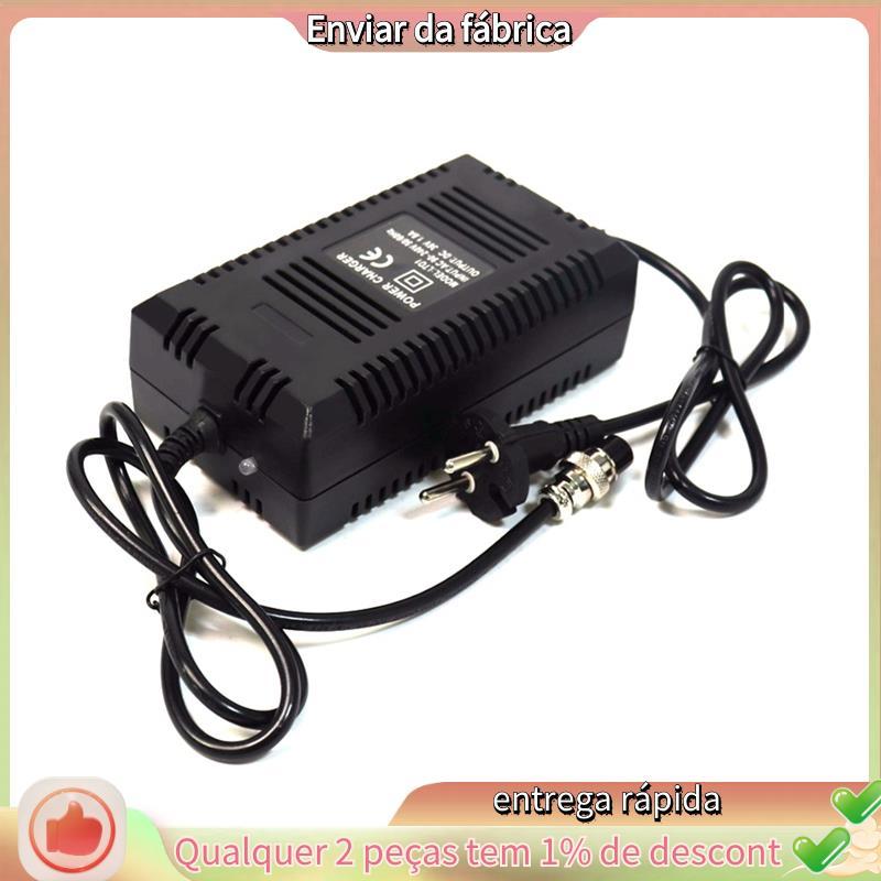 Carregador Inteligente 24V Para Bateria De Gel Chumbo-Ácido 12AH 14AH Adaptador De Carga De Scooter Elétrico 1.6A-2.0A 3