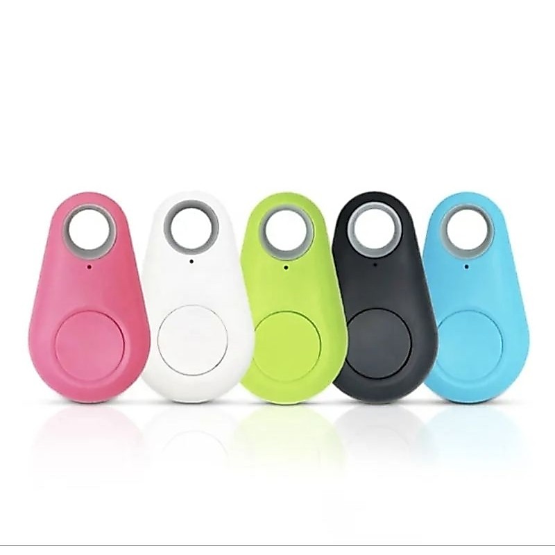 Localizador GPS Portátil Bluetooth Anti-Perda Rastreador para Chaves Pets Crianças - Preto