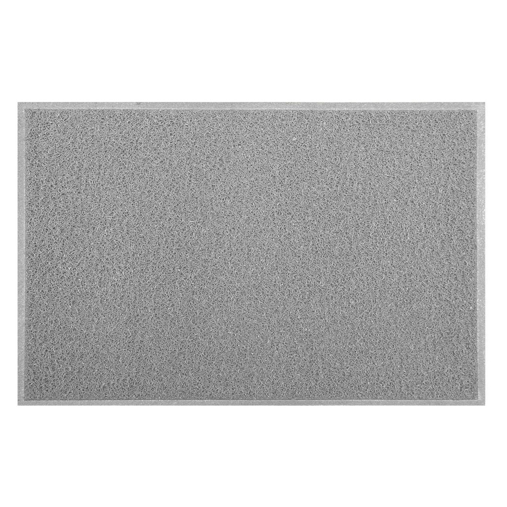 Capacho de Entrada Vinil 40cm x 60cm BR Light Cinza Kapazi